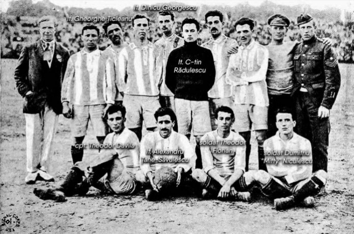 Nationala Romaniei la Jocurile Inter-Aliate 1919